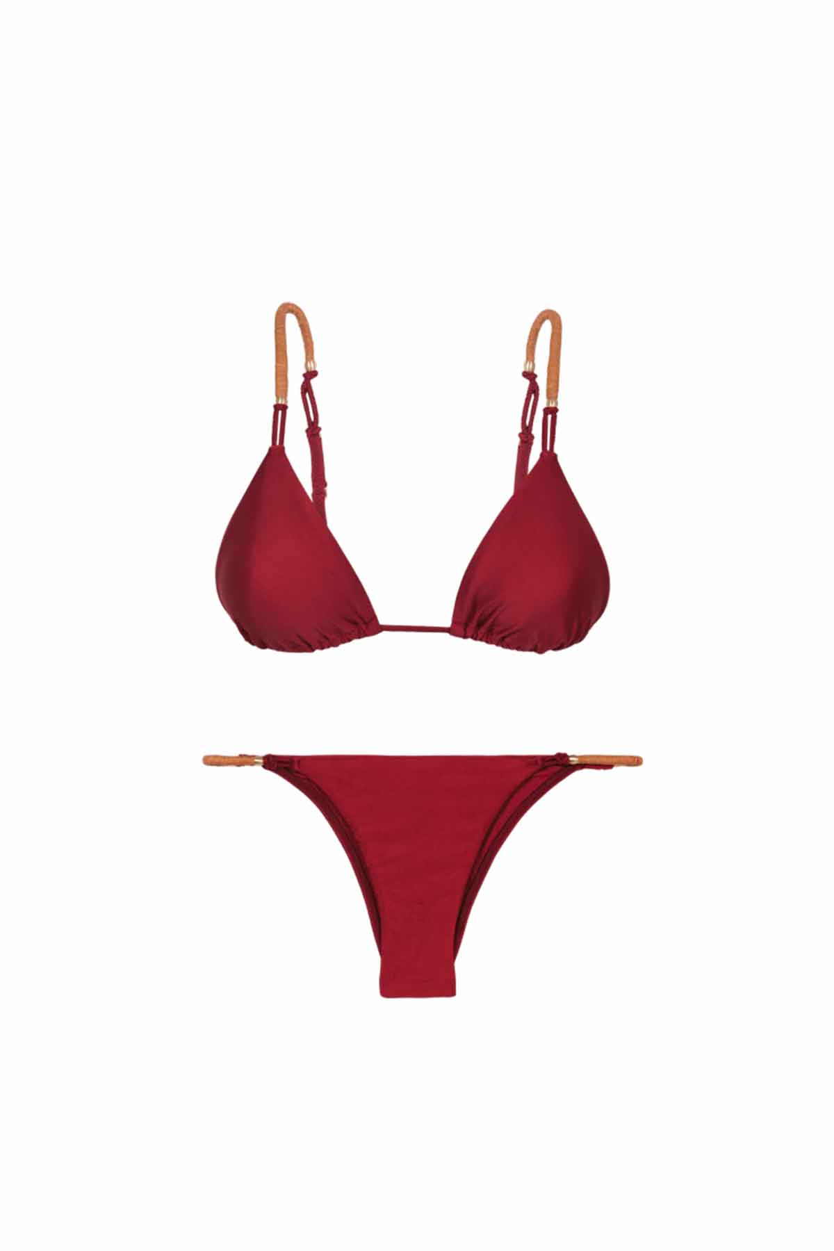 Vix Solid Elis Tri Paralell Üçgen Bikini-Libas Trendy Fashion Store