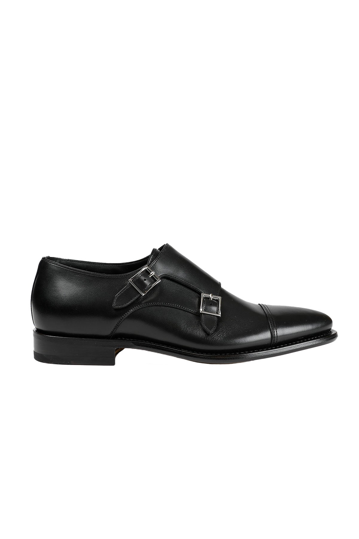 Santoni Çift Tokalı Monk Strap Ayakkabı-Libas Trendy Fashion Store