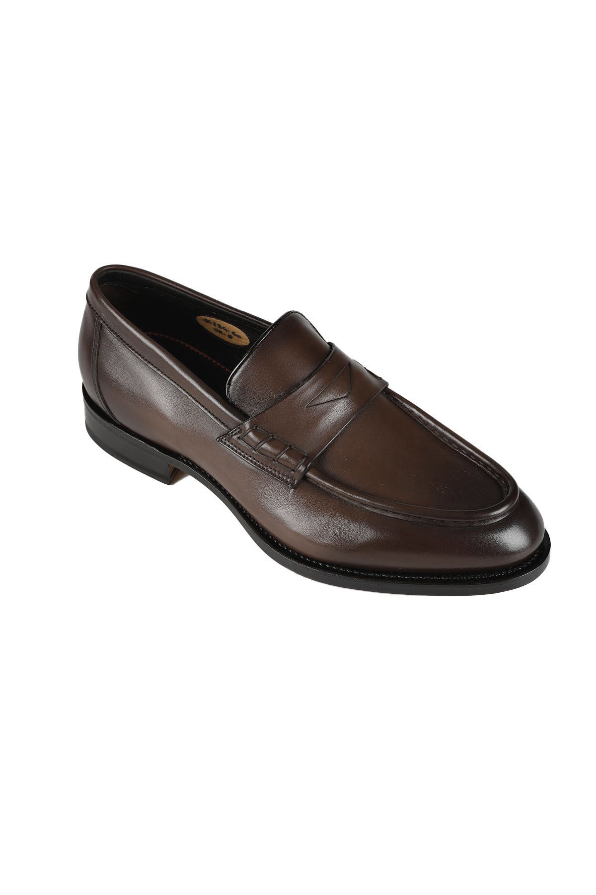 Santoni Deri Loafer Ayakkabı-Libas Trendy Fashion Store