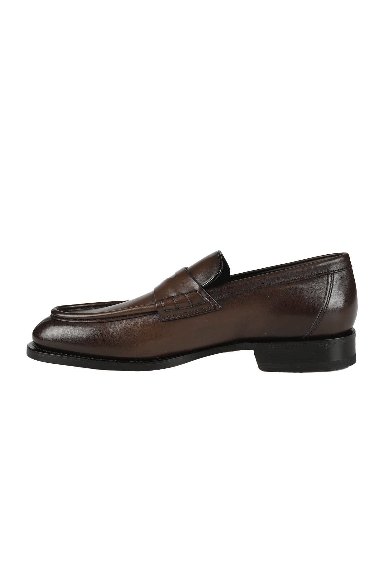 Santoni Deri Loafer Ayakkabı-Libas Trendy Fashion Store