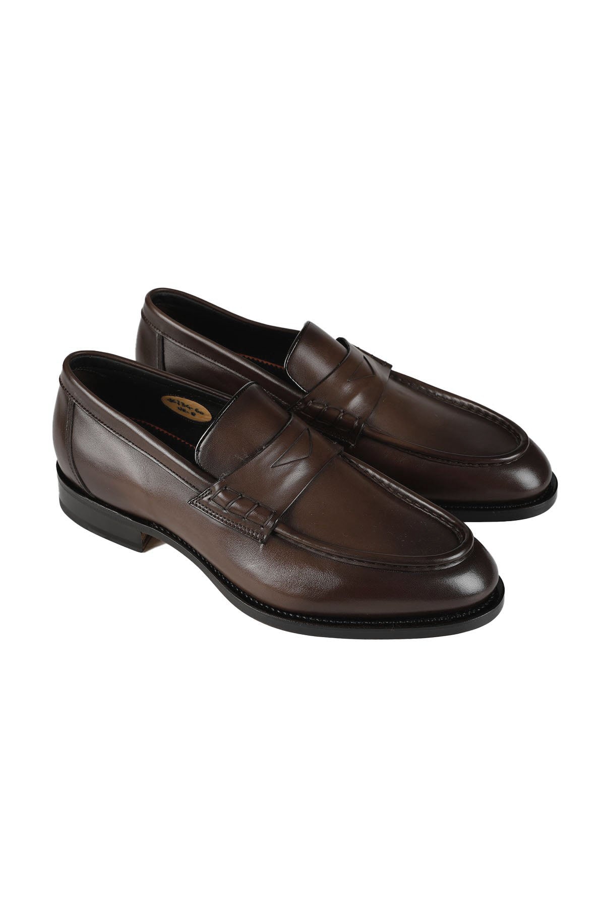 Santoni Deri Loafer Ayakkabı-Libas Trendy Fashion Store