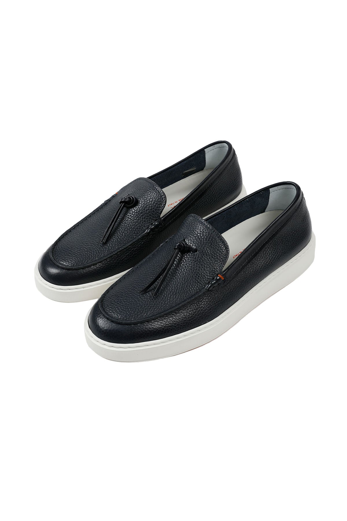 Santoni Püsküllü Deri Loafer Ayakkabı-Libas Trendy Fashion Store