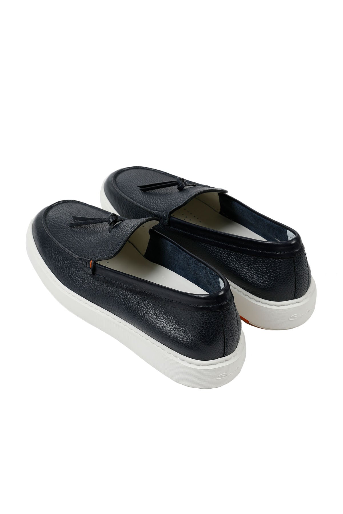 Santoni Püsküllü Deri Loafer Ayakkabı-Libas Trendy Fashion Store