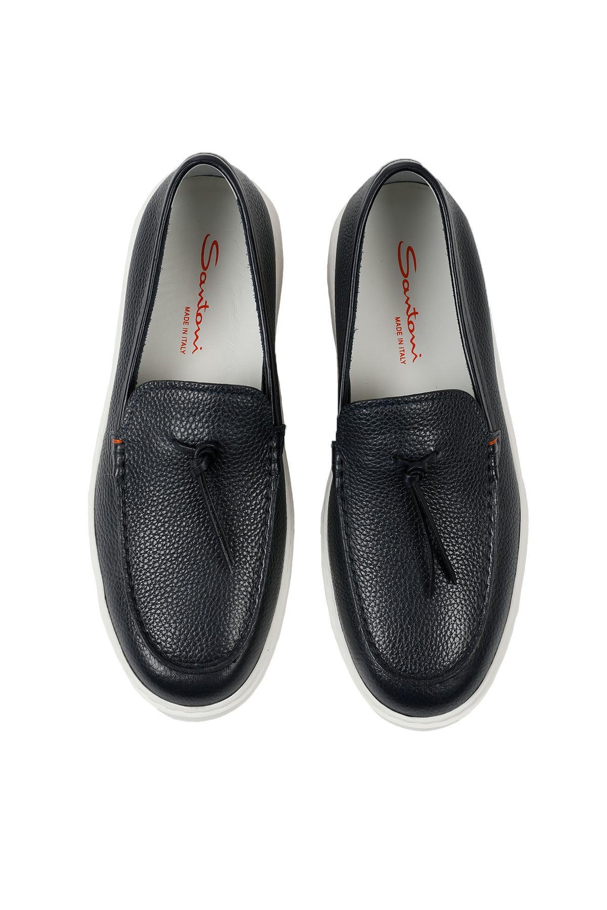 Santoni Püsküllü Deri Loafer Ayakkabı-Libas Trendy Fashion Store