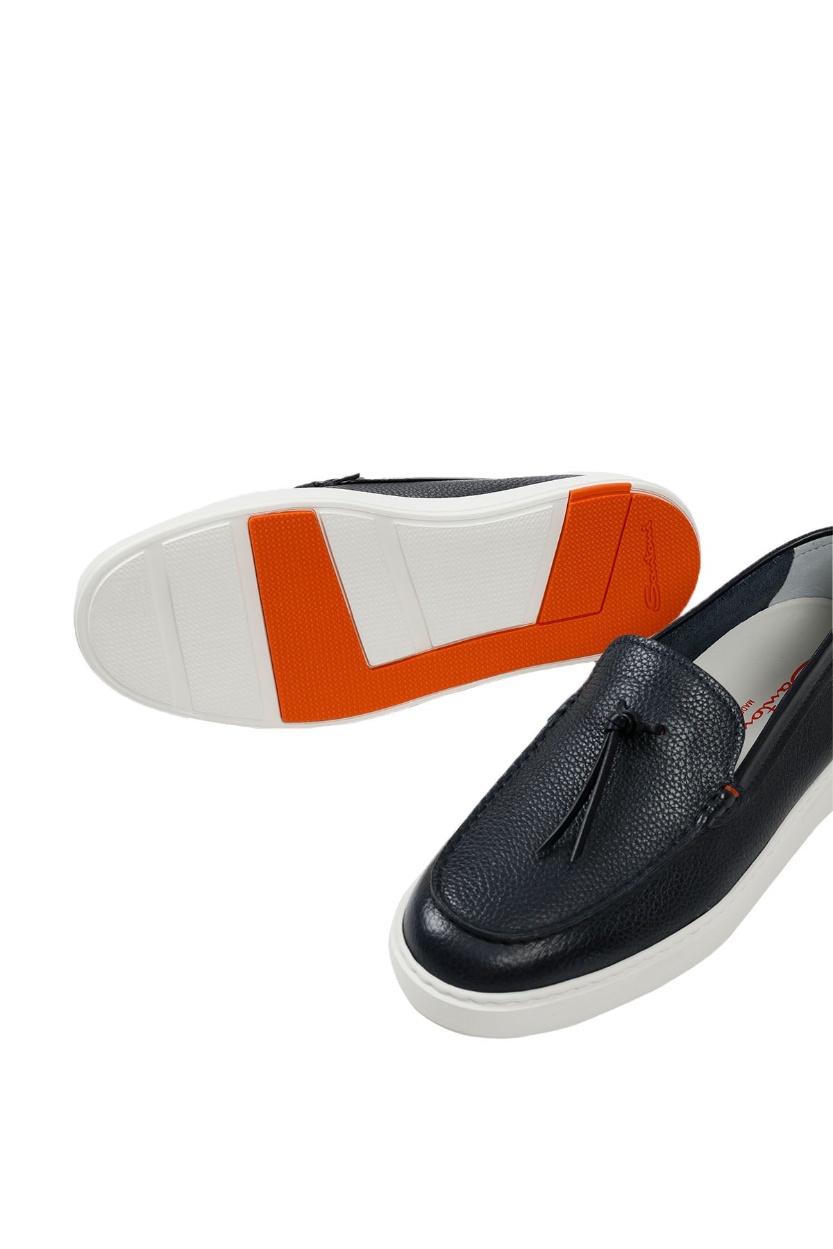 Santoni Püsküllü Deri Loafer Ayakkabı-Libas Trendy Fashion Store