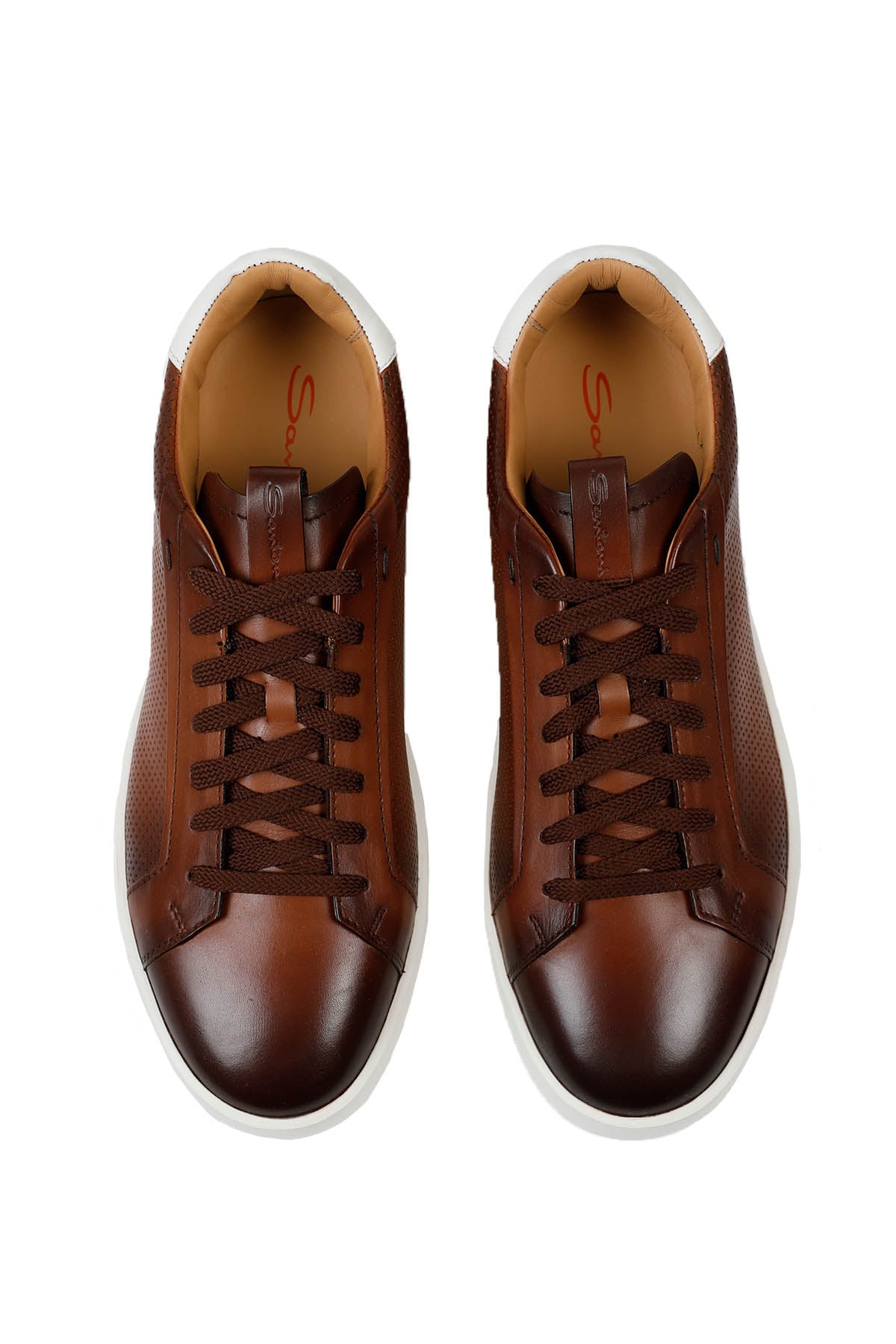 Santoni Deri Sneaker Ayakkabı-Libas Trendy Fashion Store