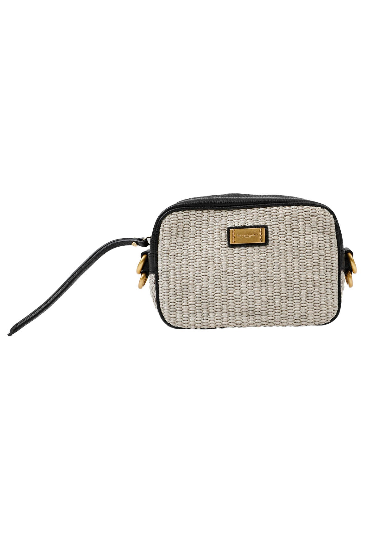 Gianni Chiarini Alyssa Deri Detaylı Hasır Örgü Çanta-Libas Trendy Fashion Store