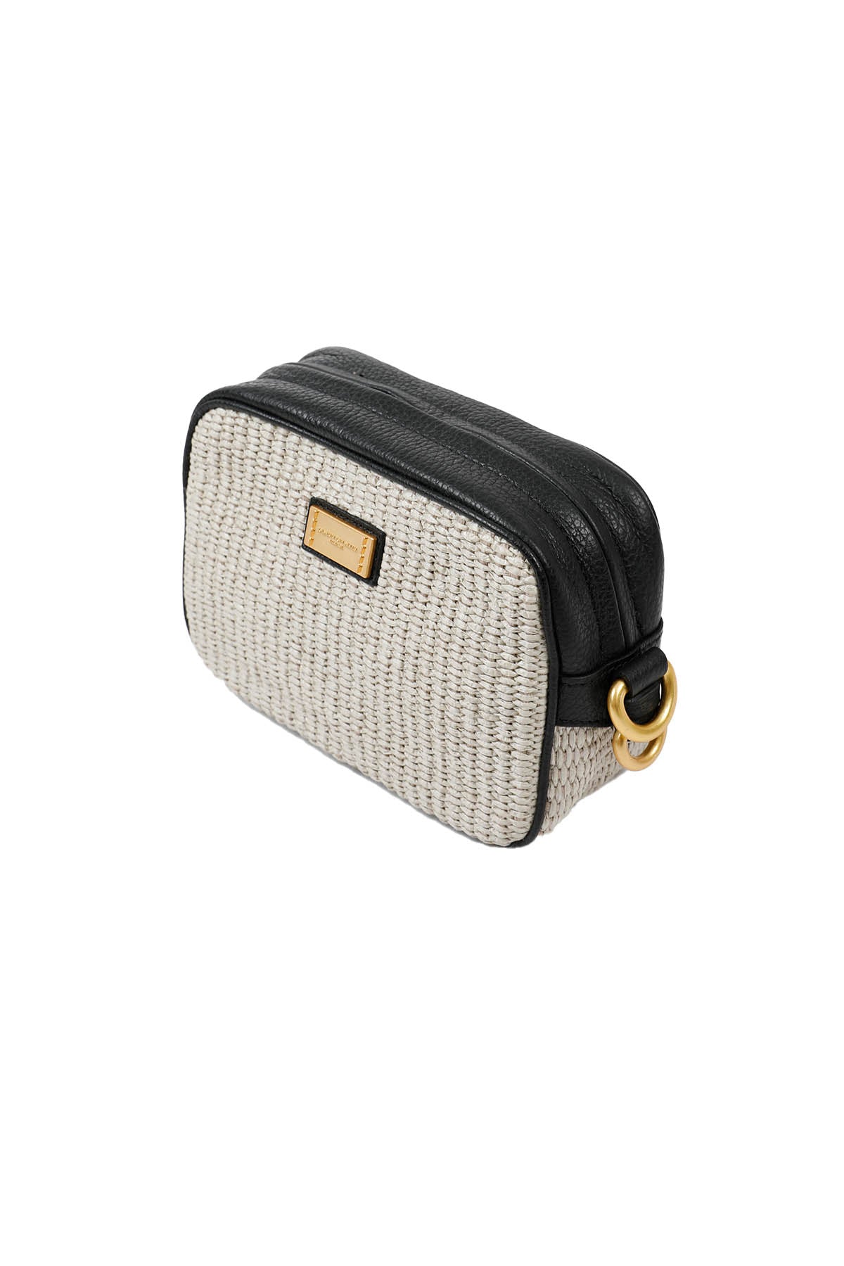 Gianni Chiarini Alyssa Deri Detaylı Hasır Örgü Çanta-Libas Trendy Fashion Store