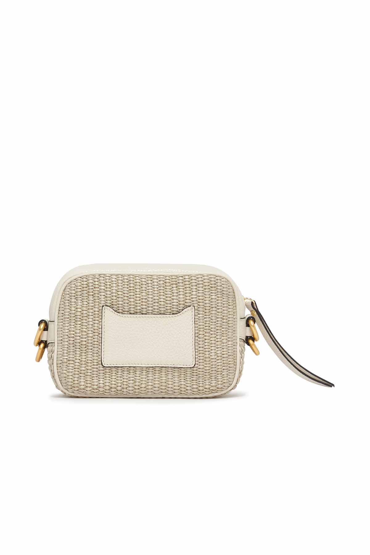 Gianni Chiarini Deri Detaylı Hasır Örgü Alyssa Çanta-Libas Trendy Fashion Store