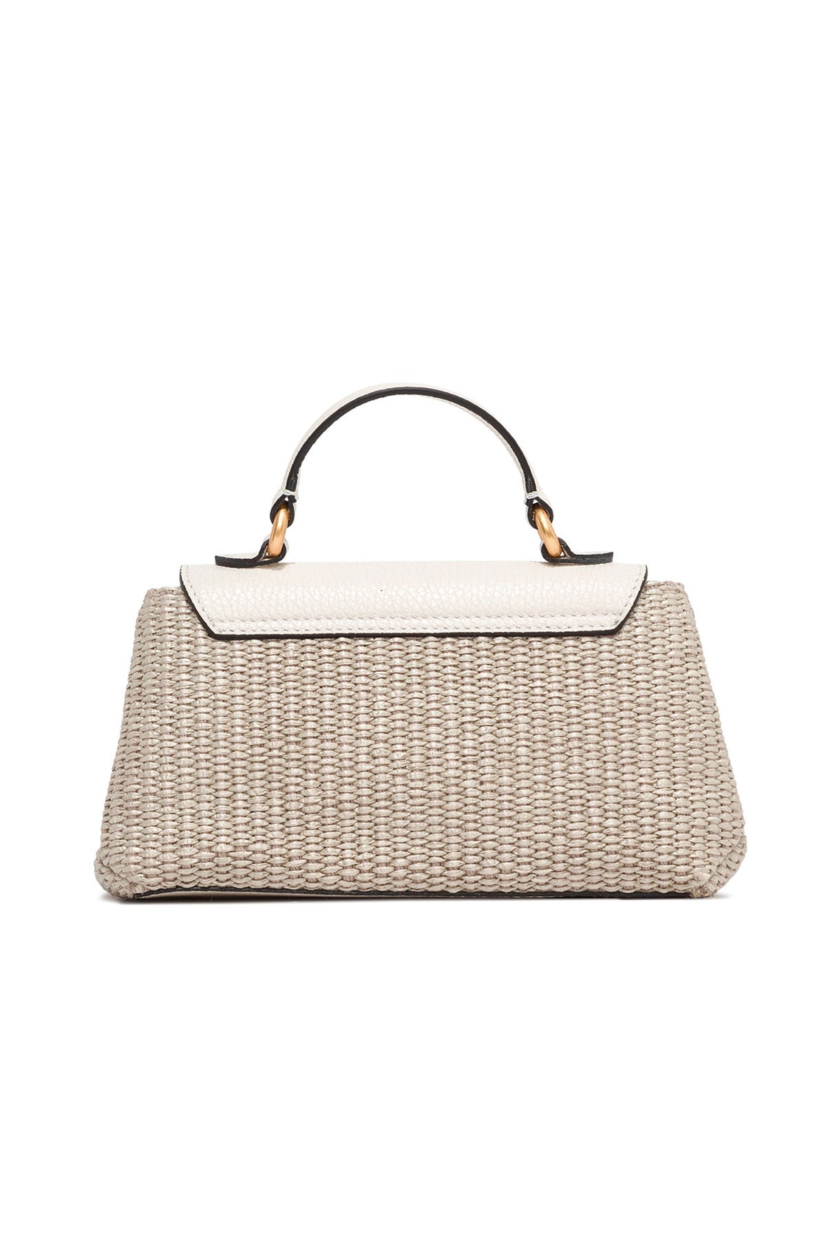 Gianni Chiarini Deri Kapaklı Hasır Örgü Rossella Çanta-Libas Trendy Fashion Store