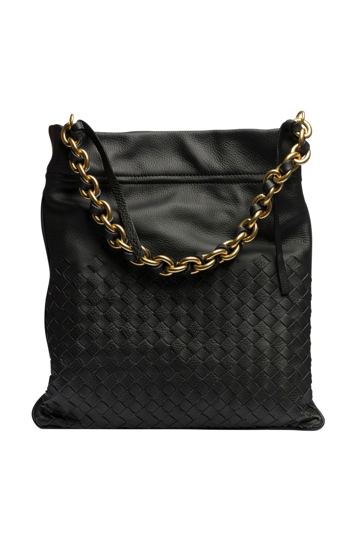 Gianni Chiarini Örgü Deri Detaylı Çanta-Libas Trendy Fashion Store