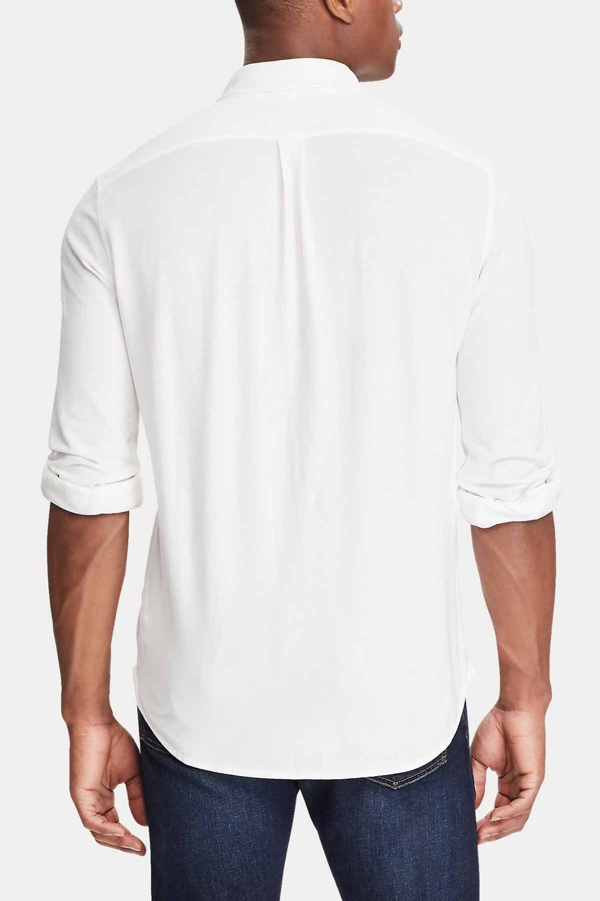 Polo Ralph Lauren Custom Fit Featherweight Mesh Gömlek-Libas Trendy Fashion Store