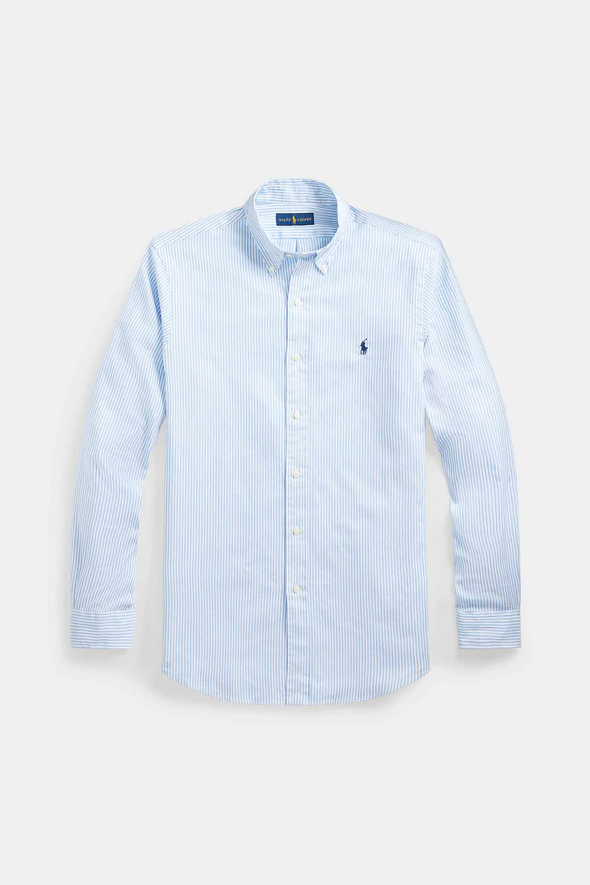 Polo Ralph Lauren Custom Fit Çizgili Oxford Gömlek-Libas Trendy Fashion Store