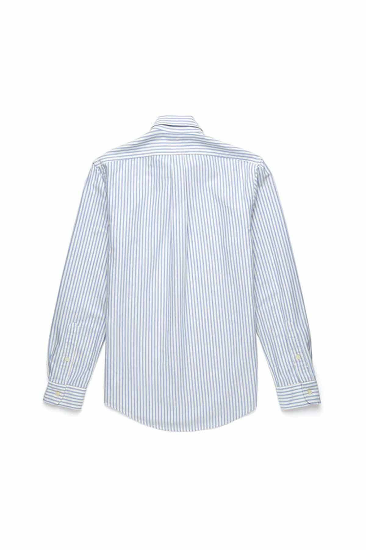 Polo Ralph Lauren Slim Fit Çizgili Oxford Gömlek-Libas Trendy Fashion Store