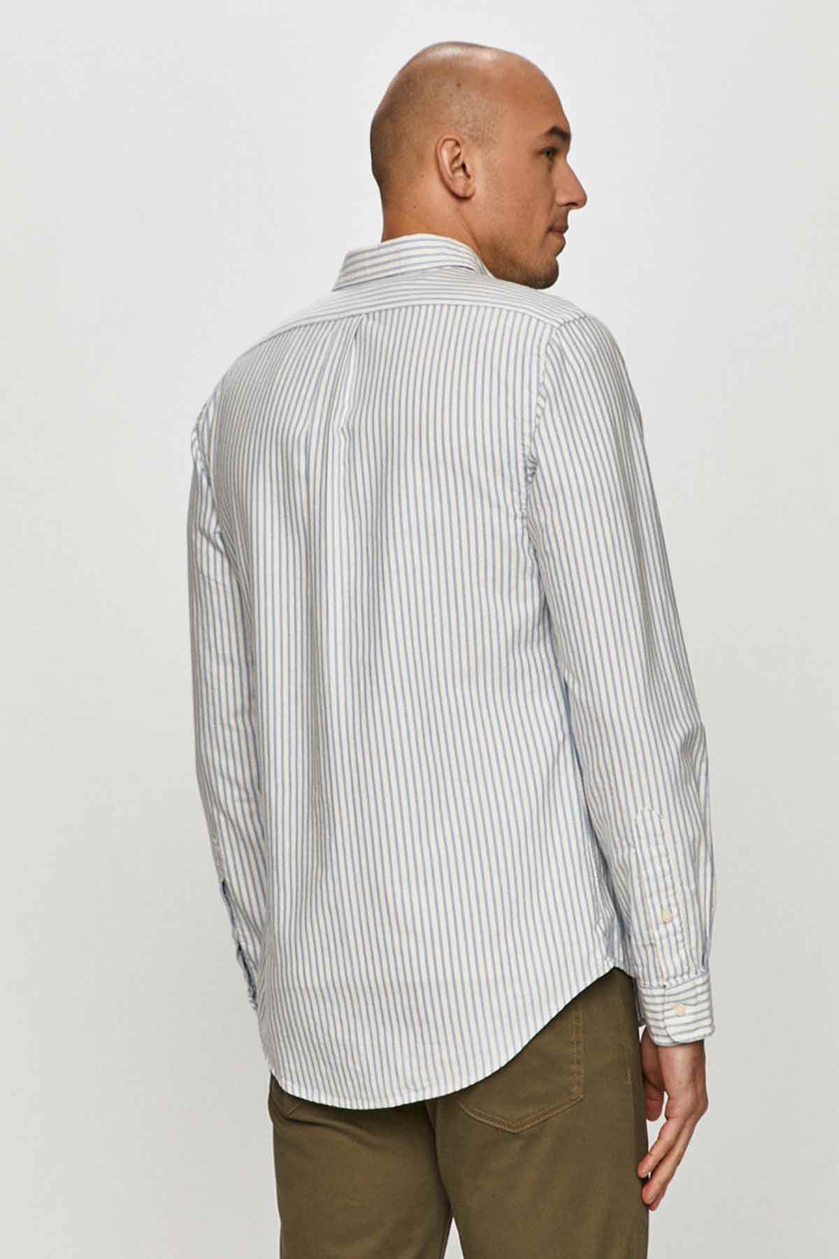 Polo Ralph Lauren Slim Fit Çizgili Oxford Gömlek-Libas Trendy Fashion Store