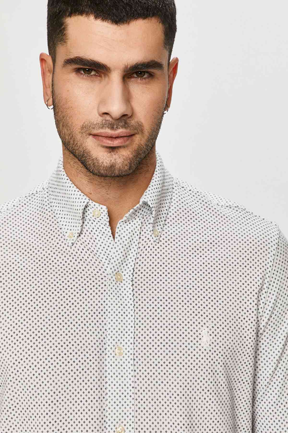 Polo Ralph Lauren Custom Fit Featherweight Mesh Gömlek-Libas Trendy Fashion Store