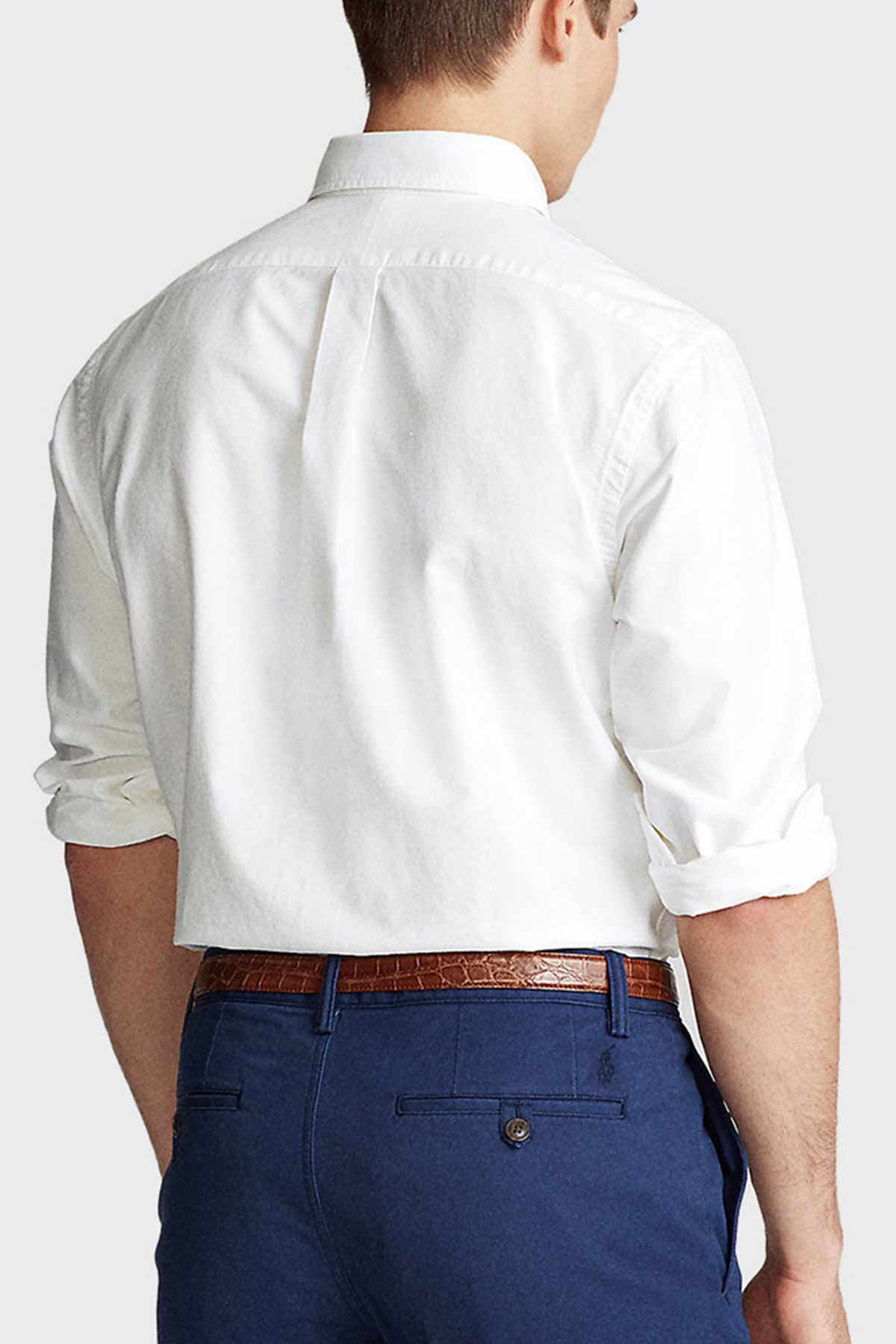 Polo Ralph Lauren Custom Fit Yıkamalı Oxford Gömlek-Libas Trendy Fashion Store