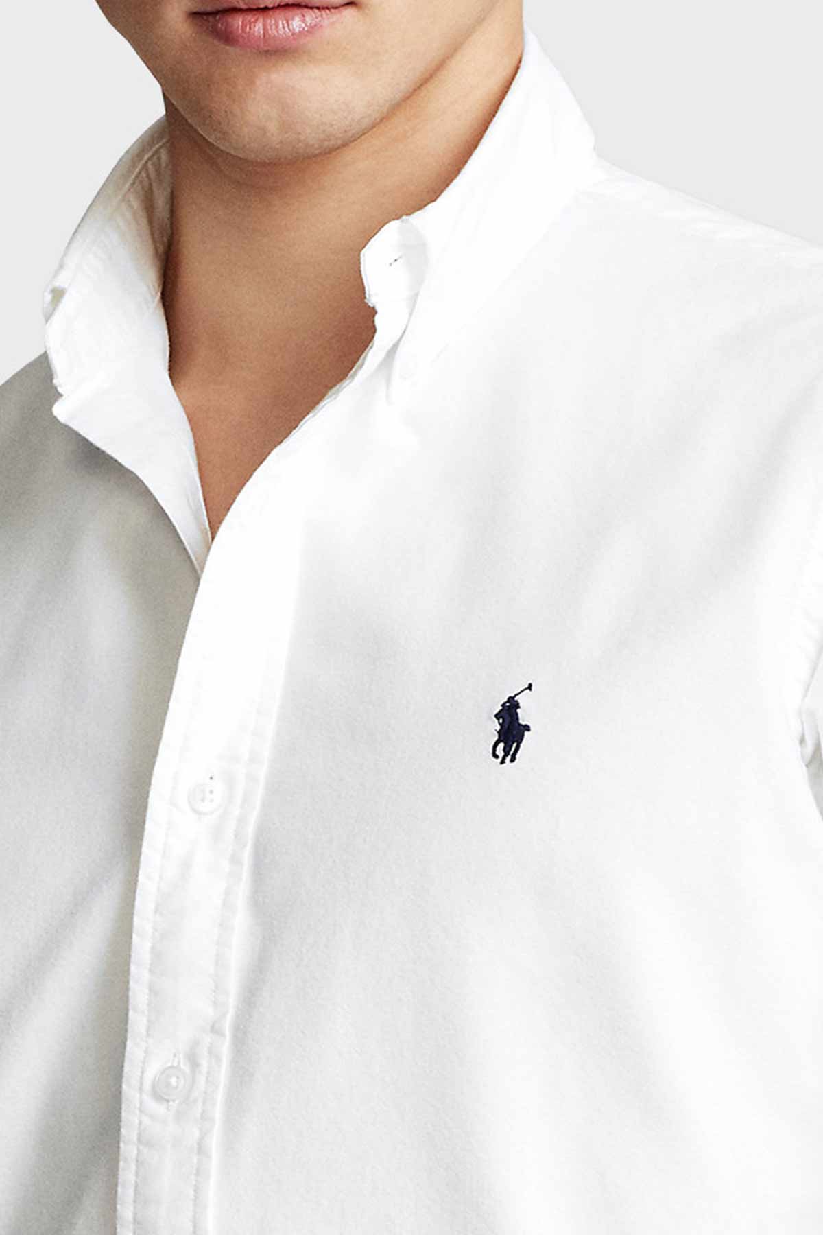 Polo Ralph Lauren Custom Fit Yıkamalı Oxford Gömlek-Libas Trendy Fashion Store