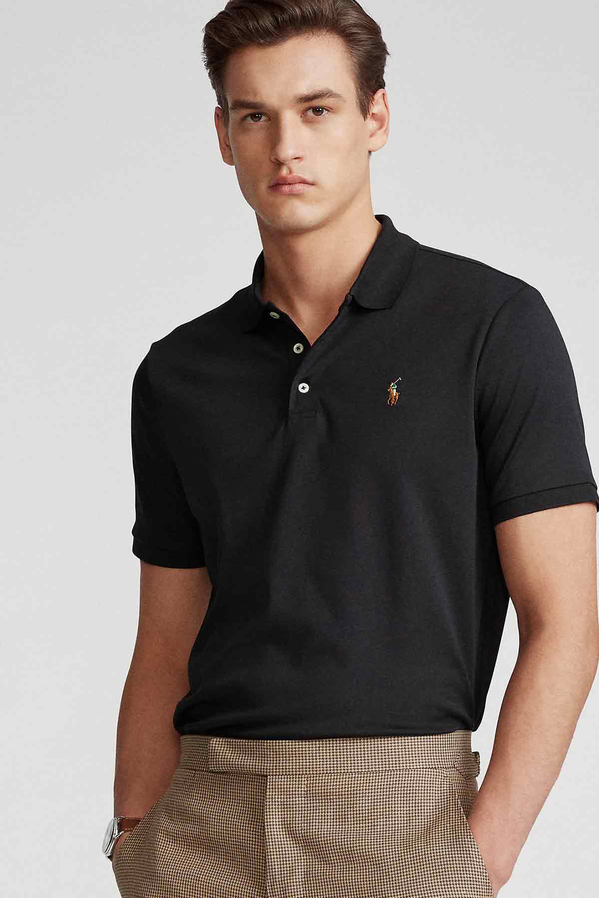 Polo Ralph Lauren Custom Slim Fit Polo Yaka T-shirt-Libas Trendy Fashion Store
