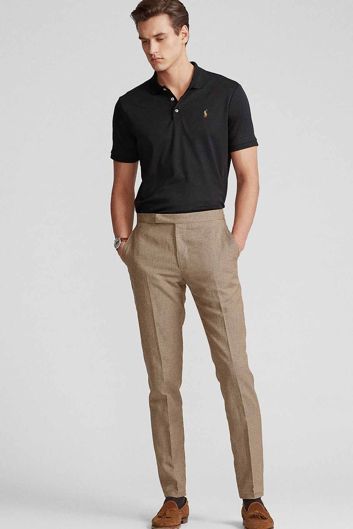 Polo Ralph Lauren Custom Slim Fit Polo Yaka T-shirt-Libas Trendy Fashion Store