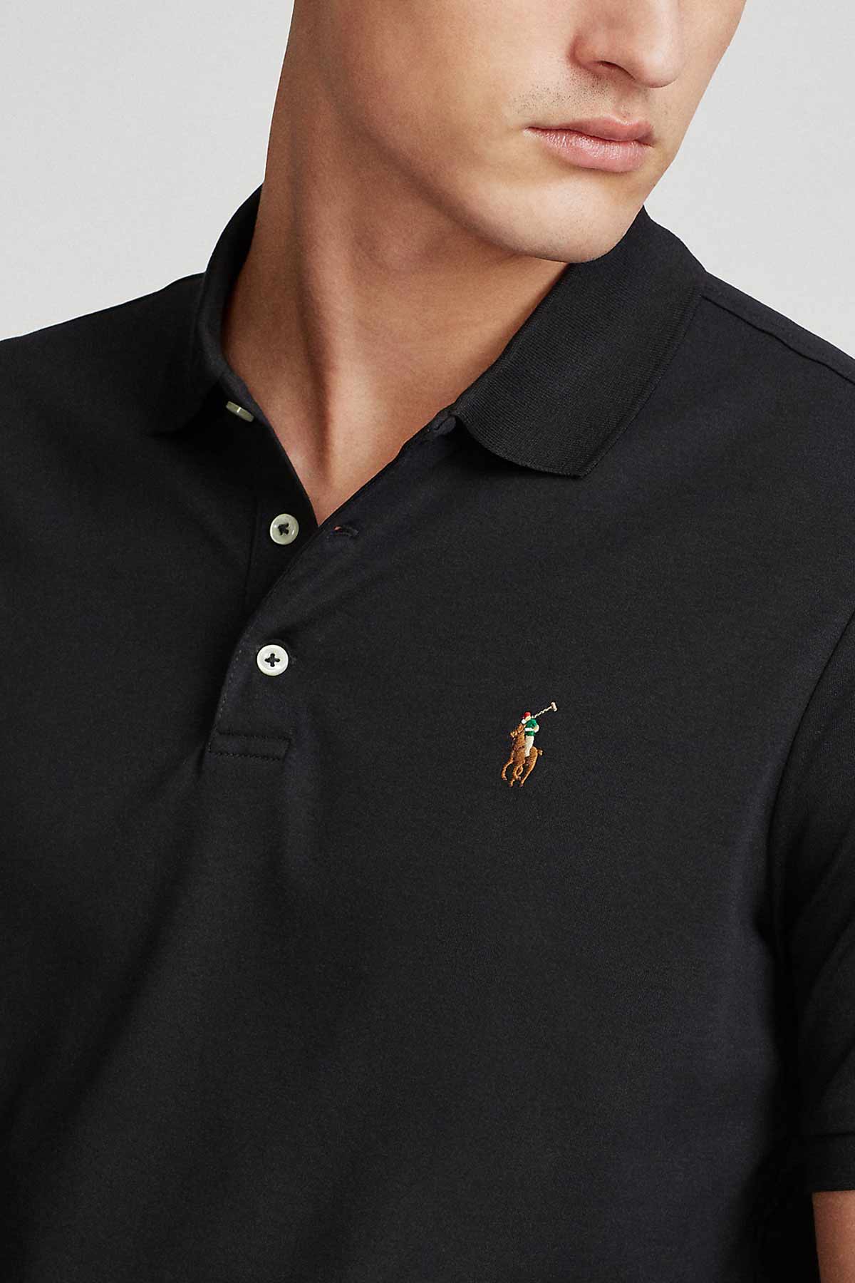 Polo Ralph Lauren Custom Slim Fit Polo Yaka T-shirt-Libas Trendy Fashion Store