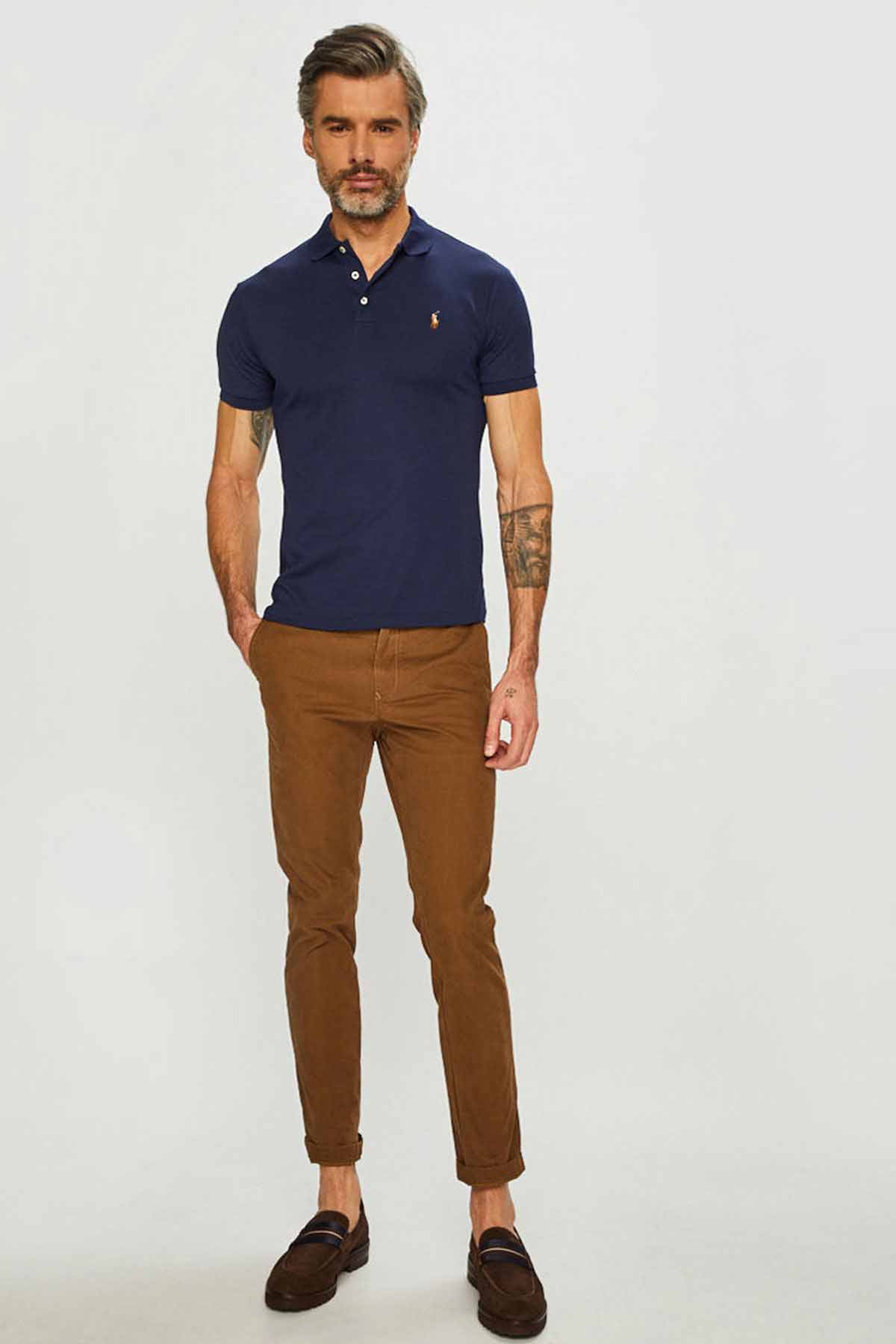 Polo Ralph Lauren Slim Fit Polo Yaka T-shirt-Libas Trendy Fashion Store