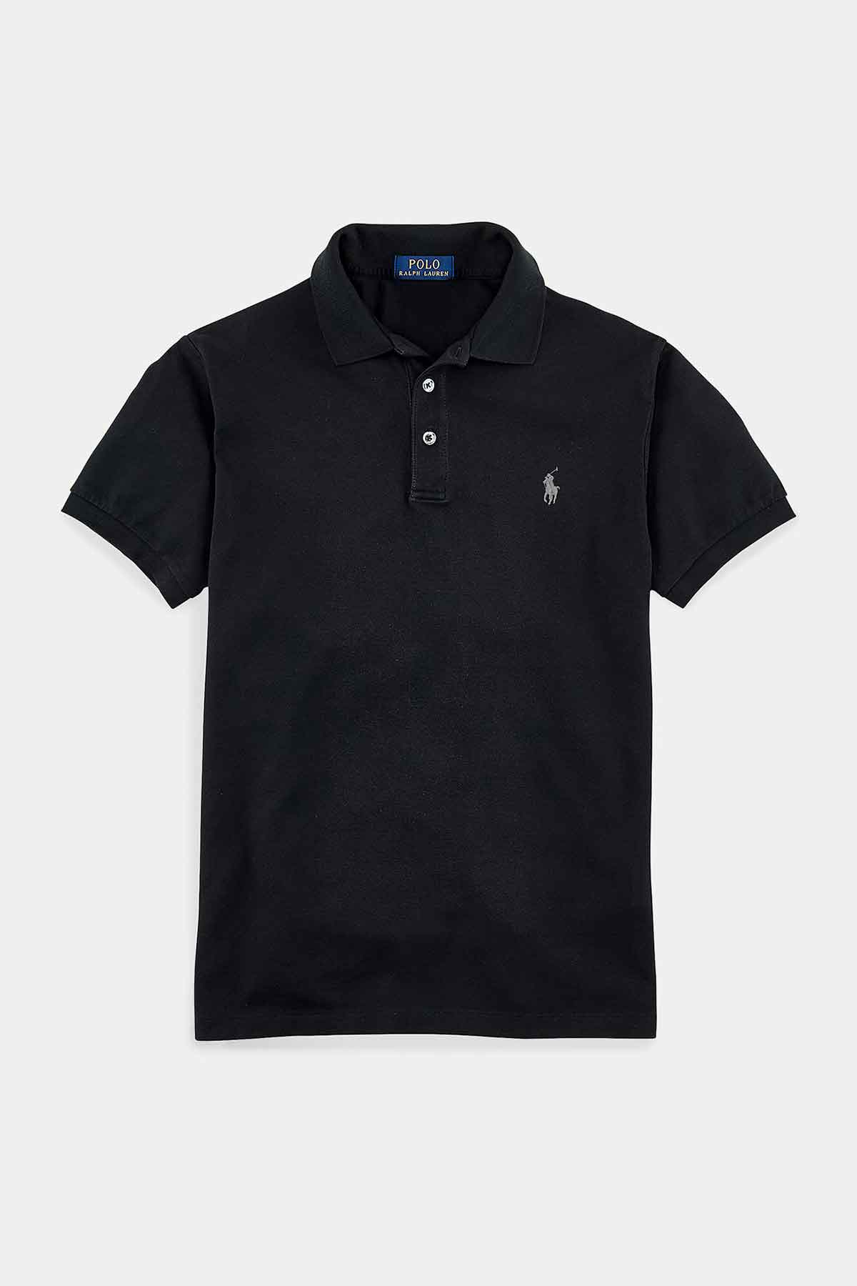 Polo Ralph Lauren Slim Fit Stretch Mesh Polo Yaka T-shirt-Libas Trendy Fashion Store