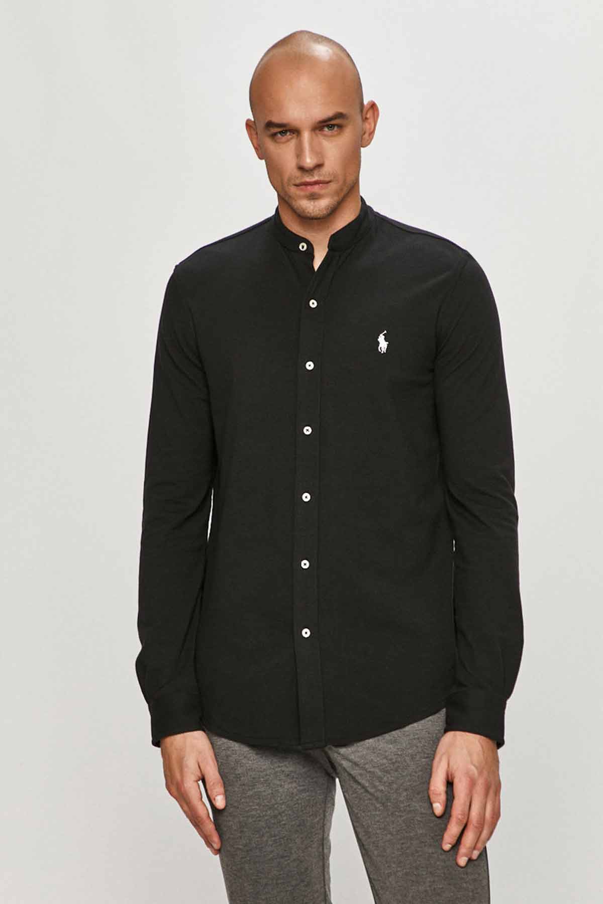 Polo Ralph Lauren Custom Fit Featherweight Mesh Hakim Yaka Gömlek-Libas Trendy Fashion Store