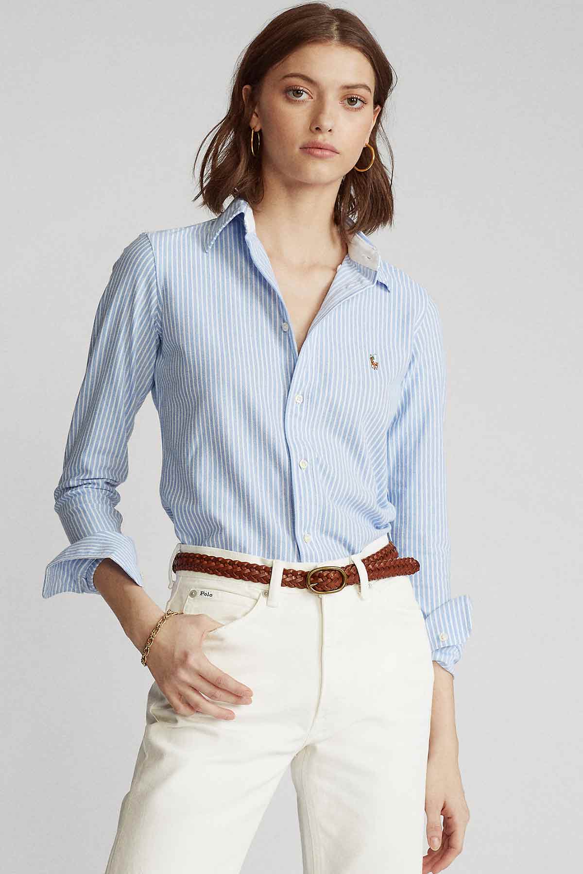 Polo Ralph Lauren Knit Oxford Gömlek-Libas Trendy Fashion Store