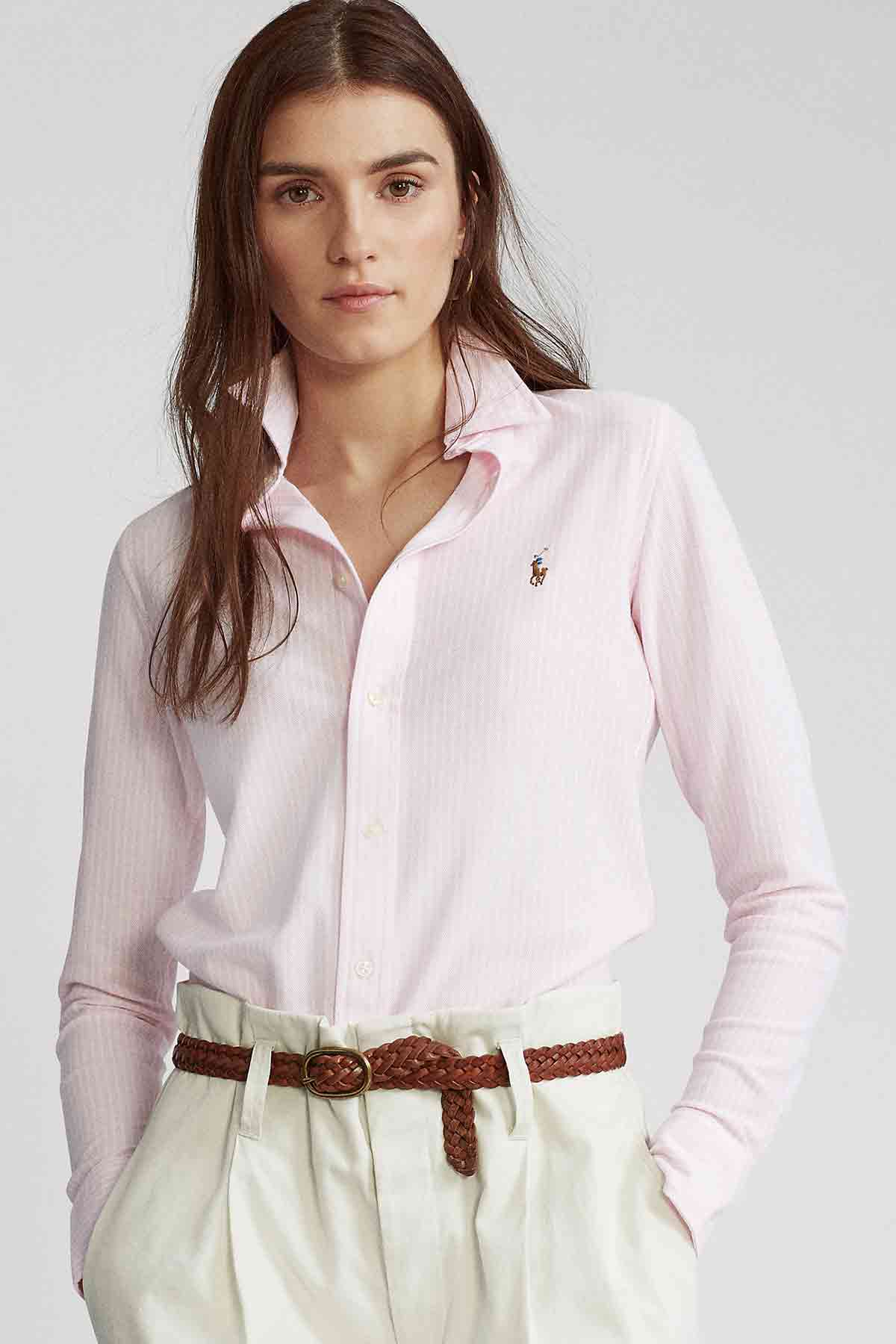 Polo Ralph Lauren Knit Oxford Gömlek-Libas Trendy Fashion Store