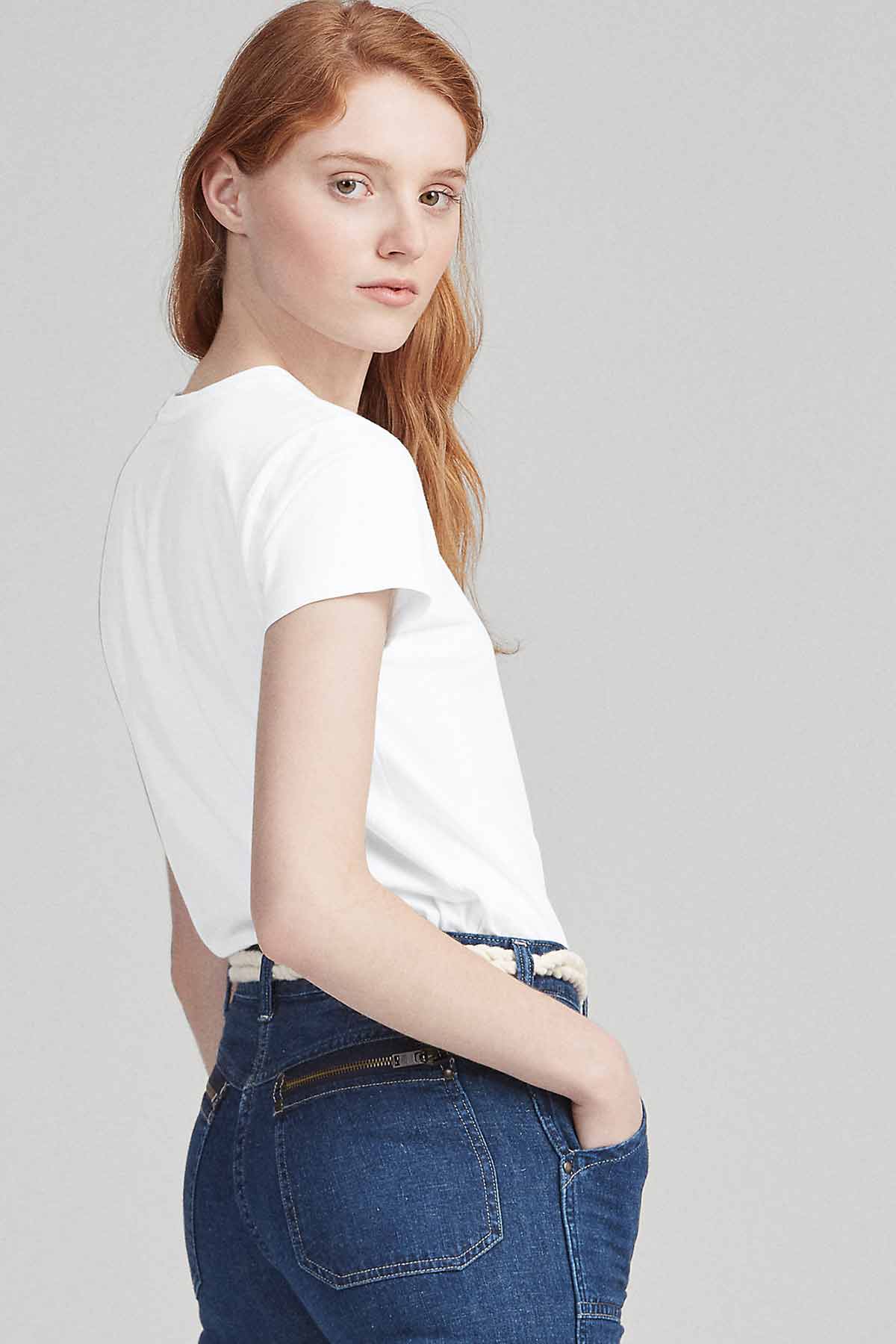 Polo Ralph Lauren Custom Fit Yuvarlak Yaka T-shirt-Libas Trendy Fashion Store