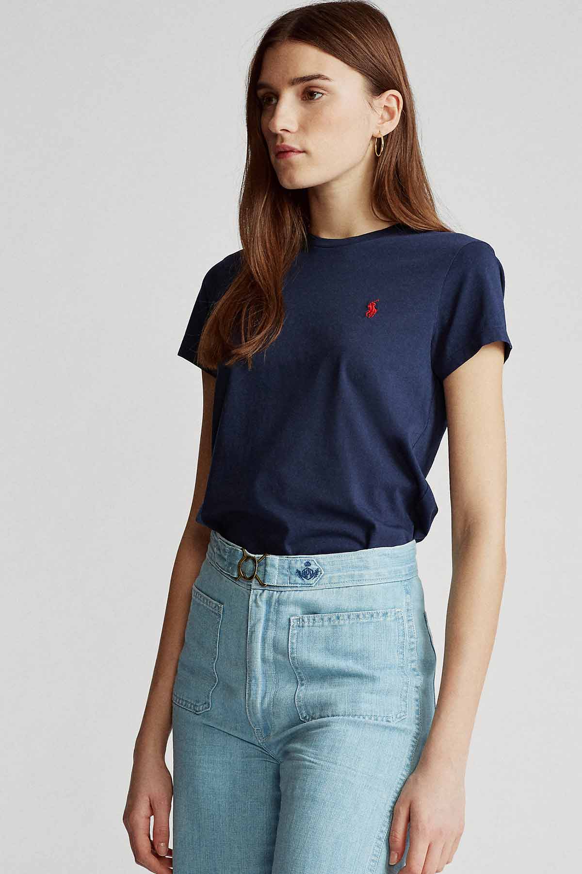 Polo Ralph Lauren Custom Fit Yuvarlak Yaka T-shirt-Libas Trendy Fashion Store