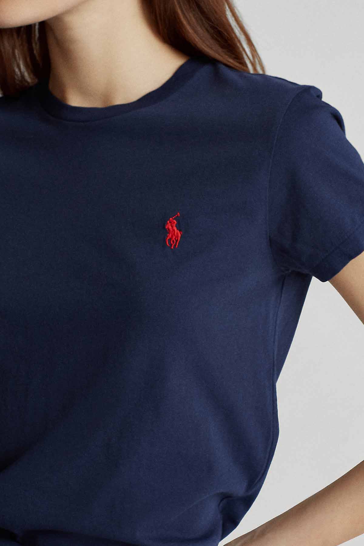 Polo Ralph Lauren Custom Fit Yuvarlak Yaka T-shirt-Libas Trendy Fashion Store