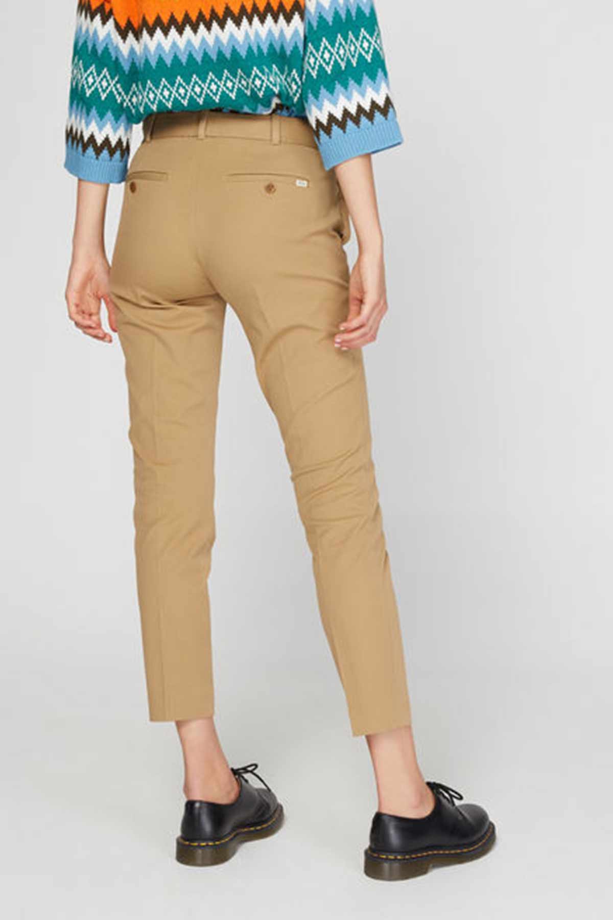 Polo Ralph Lauren Skinny Fit Crop Paça Pantolon-Libas Trendy Fashion Store