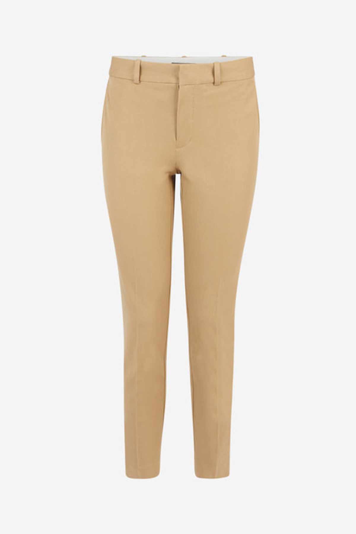 Polo Ralph Lauren Skinny Fit Crop Paça Pantolon-Libas Trendy Fashion Store