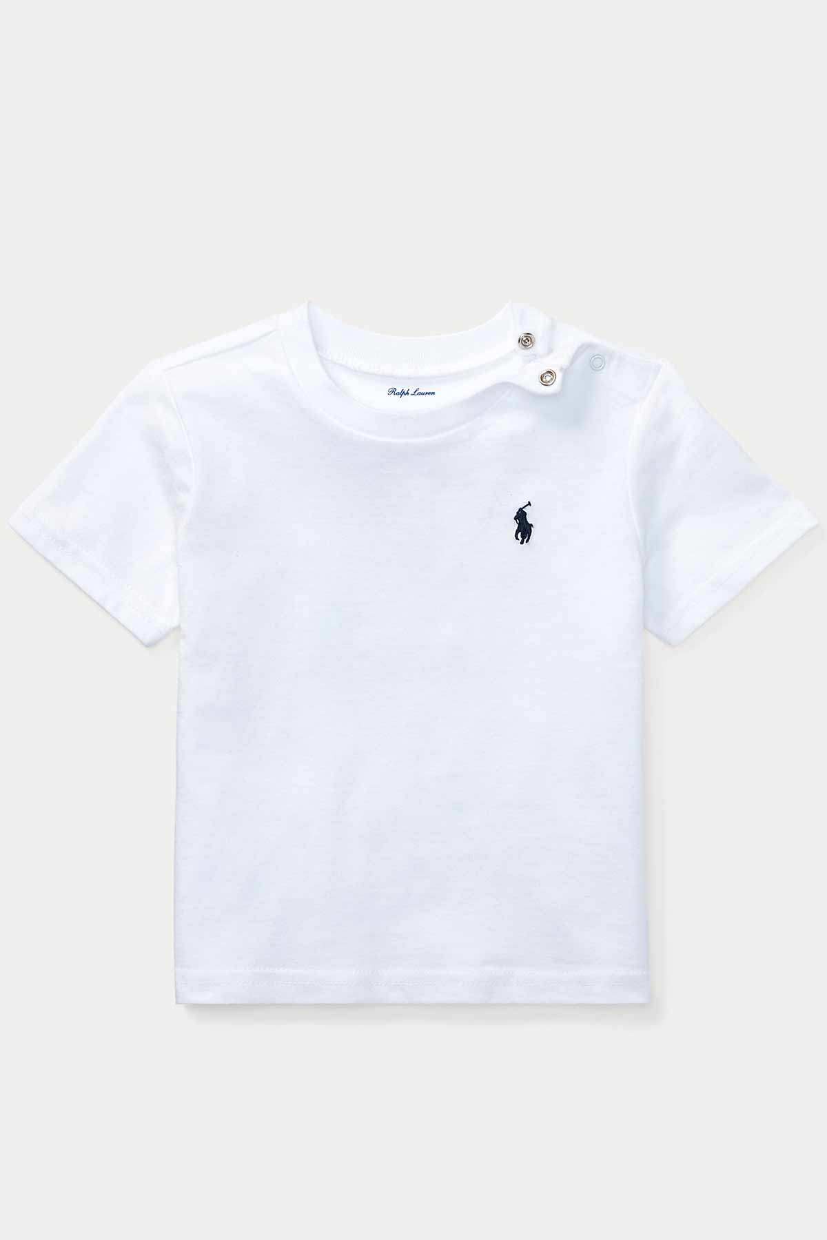 Polo Ralph Lauren 12-18 Ay Unisex Bebek Çıtçıt Yakalı T-shirt-Libas Trendy Fashion Store