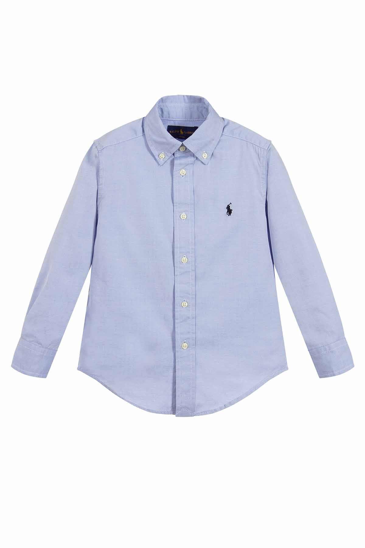 Polo Ralph Lauren 5-7 Yaş Erkek Çocuk Slim Fit Oxford Gömlek-Libas Trendy Fashion Store