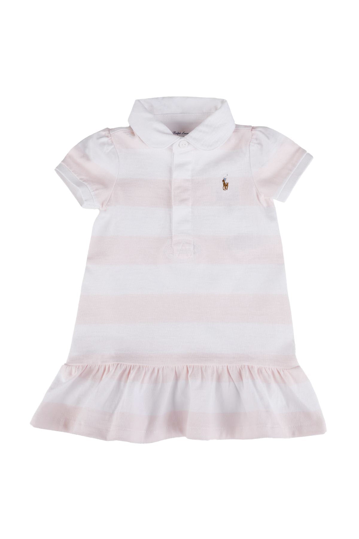 Polo Ralph Lauren 12-24 Ay Kız Bebek Polo Yaka Elbise-Libas Trendy Fashion Store