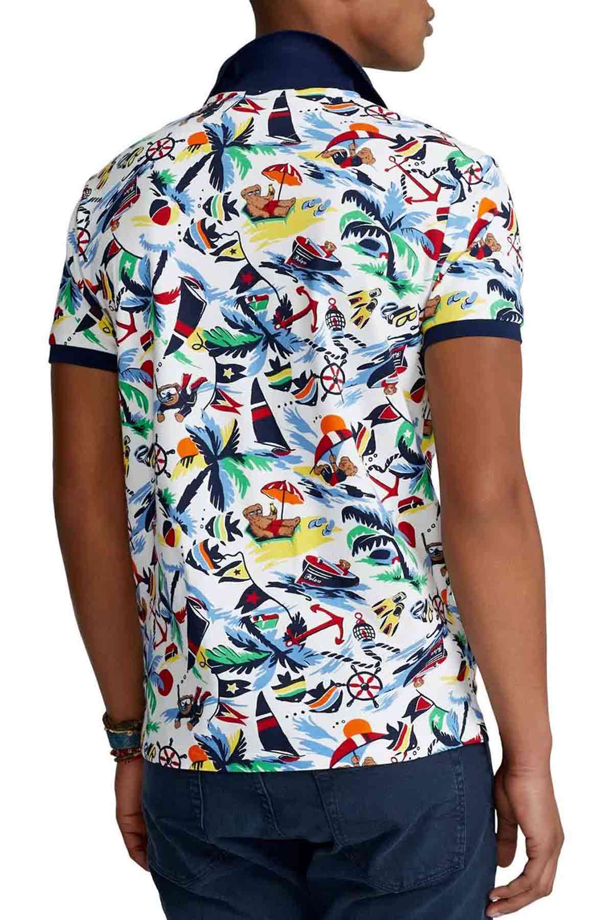 Polo Ralph Lauren Custom Slim Fit Polo Yaka T-shirt-Libas Trendy Fashion Store