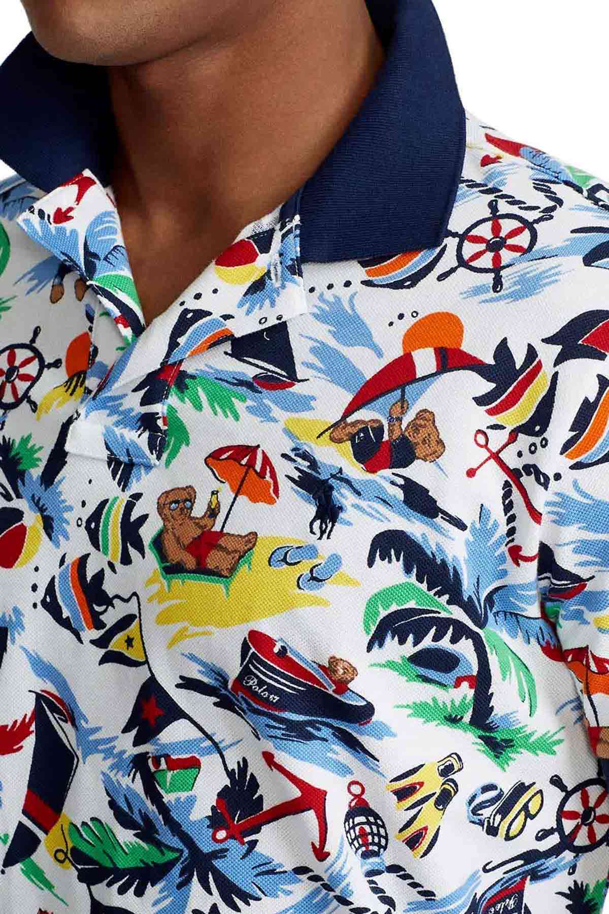 Polo Ralph Lauren Custom Slim Fit Polo Yaka T-shirt-Libas Trendy Fashion Store