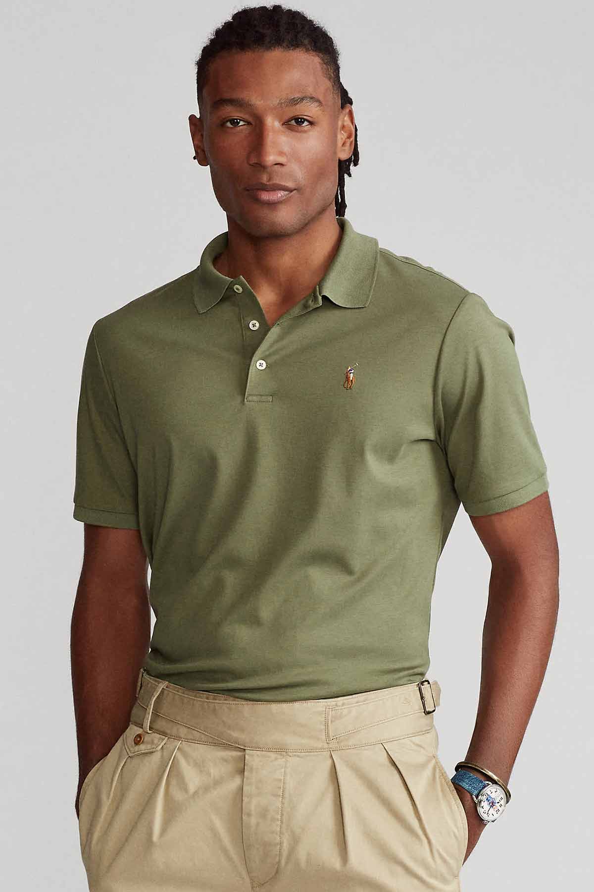 Polo Ralph Lauren Custom Slim Fit Polo Yaka T-shirt-Libas Trendy Fashion Store
