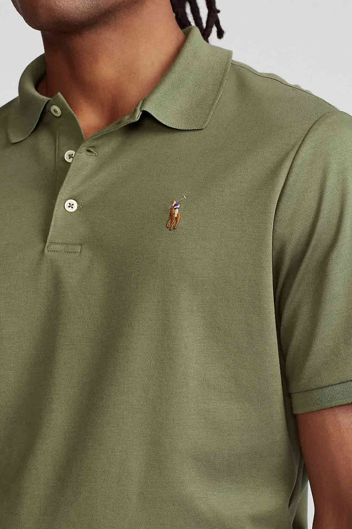 Polo Ralph Lauren Custom Slim Fit Polo Yaka T-shirt-Libas Trendy Fashion Store