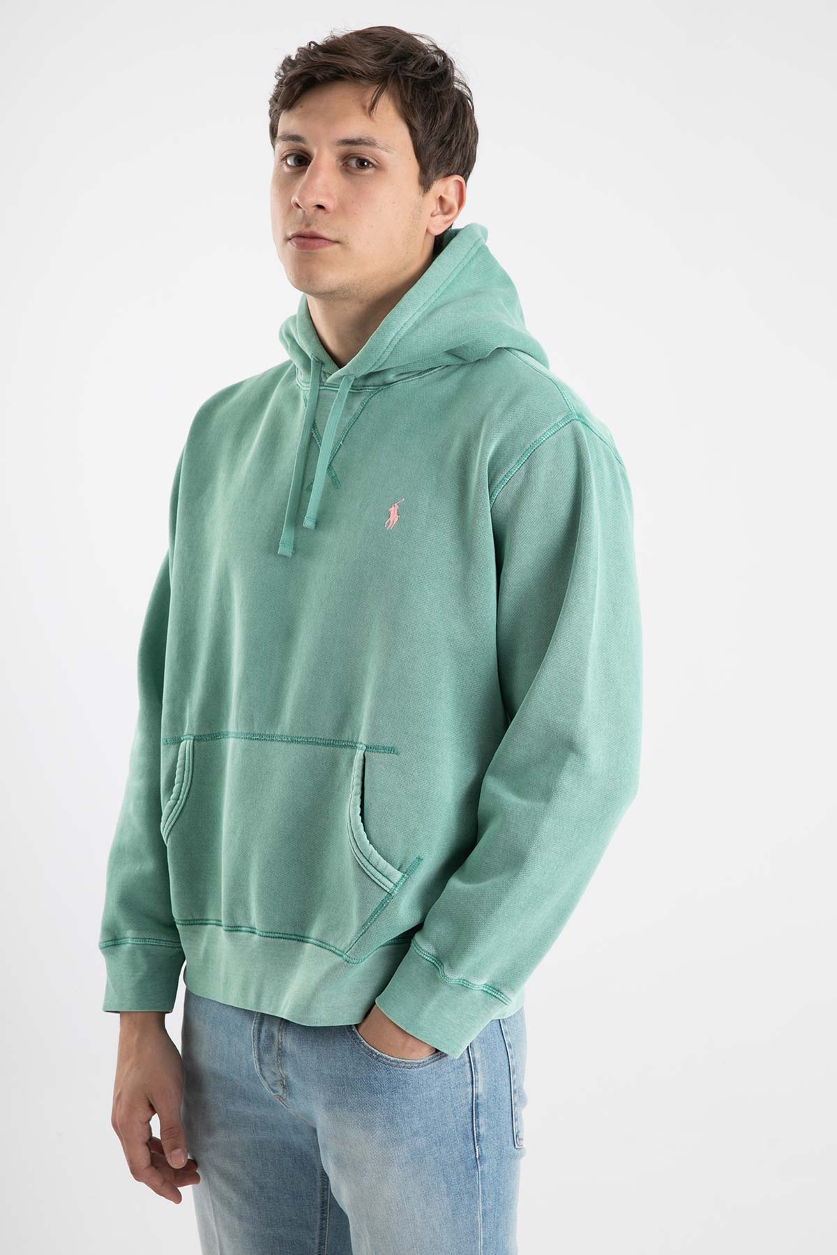 Polo Ralph Lauren Kapüşonlu Yıkamalı Sweatshirt-Libas Trendy Fashion Store