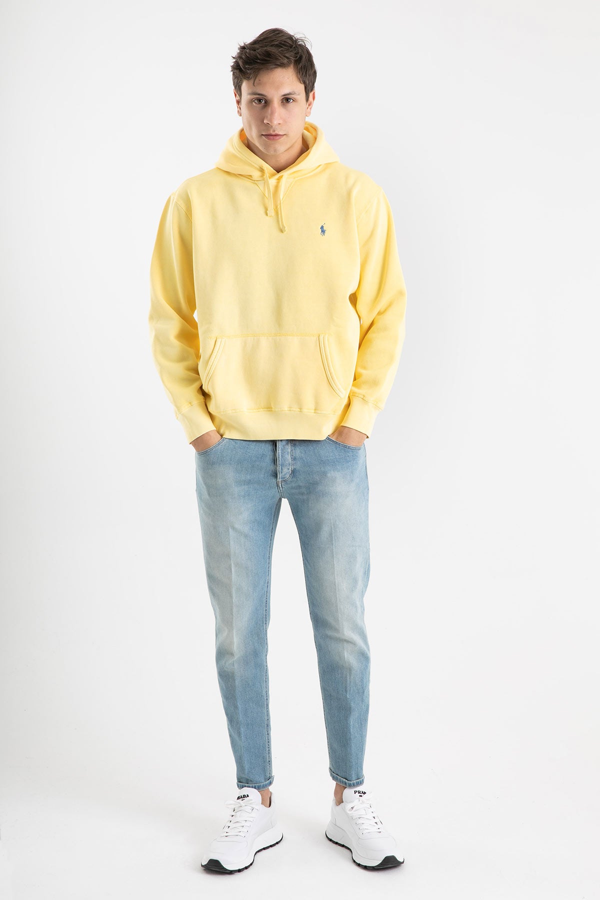 Polo Ralph Lauren Kapüşonlu Yıkamalı Sweatshirt-Libas Trendy Fashion Store