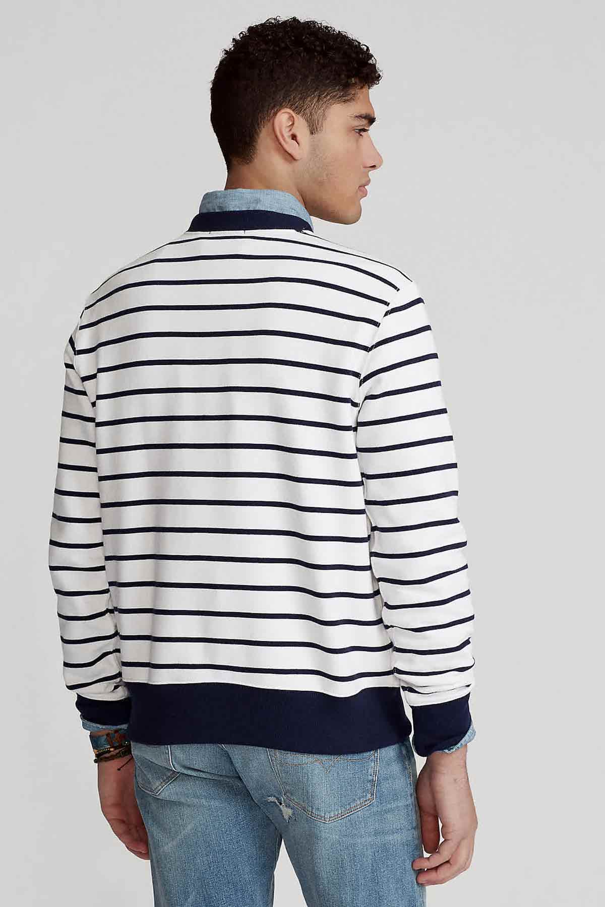 Polo Ralph Lauren Polo Bear Çizgili Sweatshirt-Libas Trendy Fashion Store