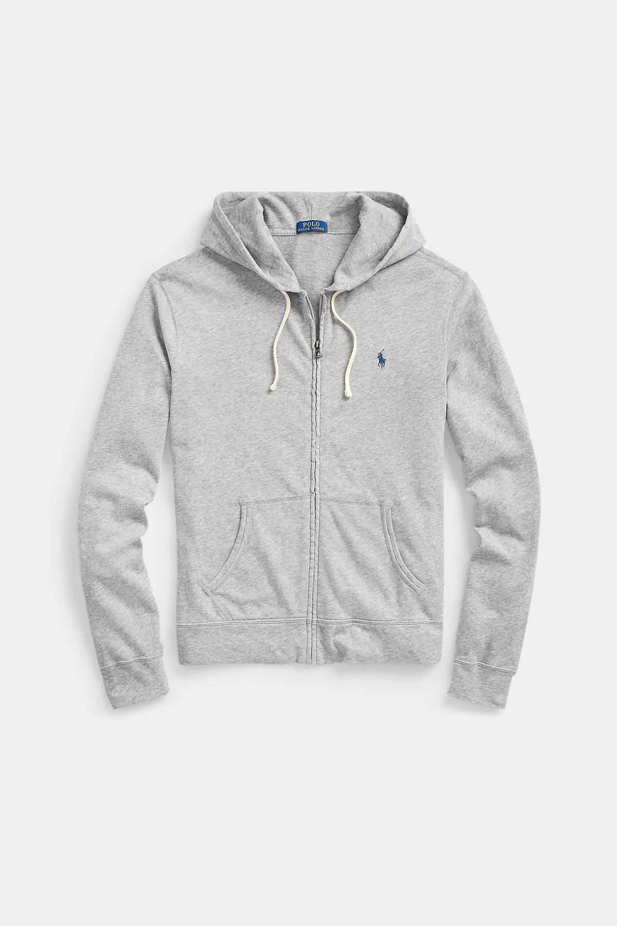 Polo Ralph Lauren Fermuarlı Kapüşonlu Sweatshirt Ceket-Libas Trendy Fashion Store