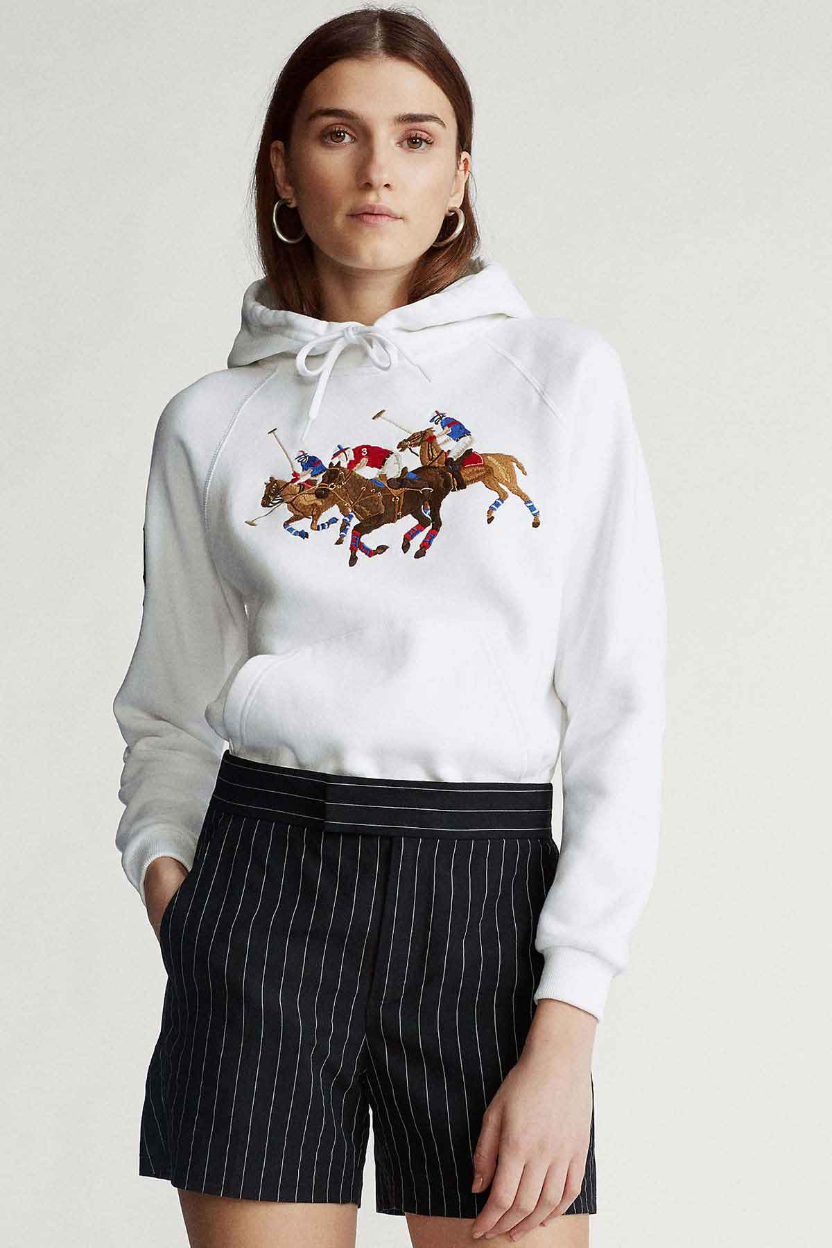 Polo Ralph Lauren Custom Fit Triple Pony Sweatshirt-Libas Trendy Fashion Store