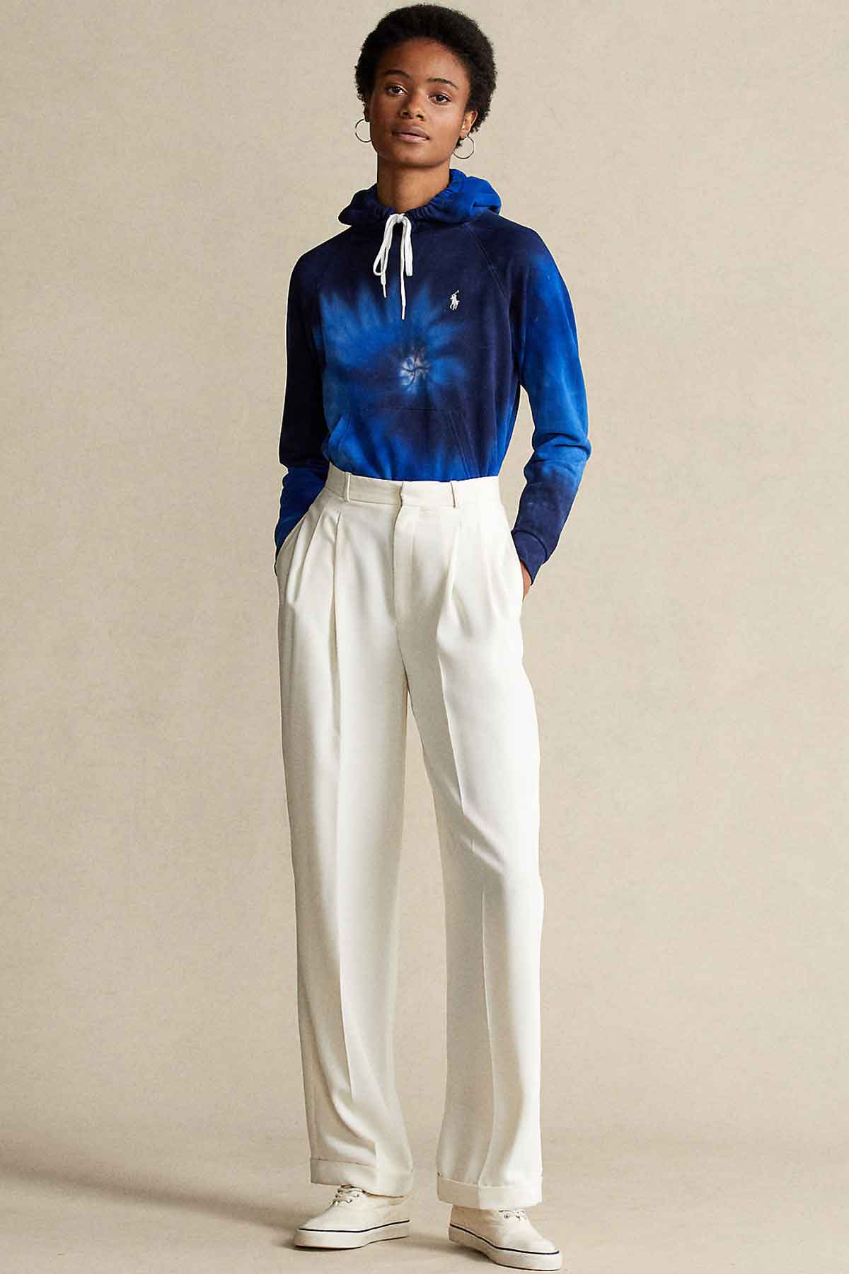 Polo Ralph Lauren Spiral Batik Motifli Sweatshirt-Libas Trendy Fashion Store