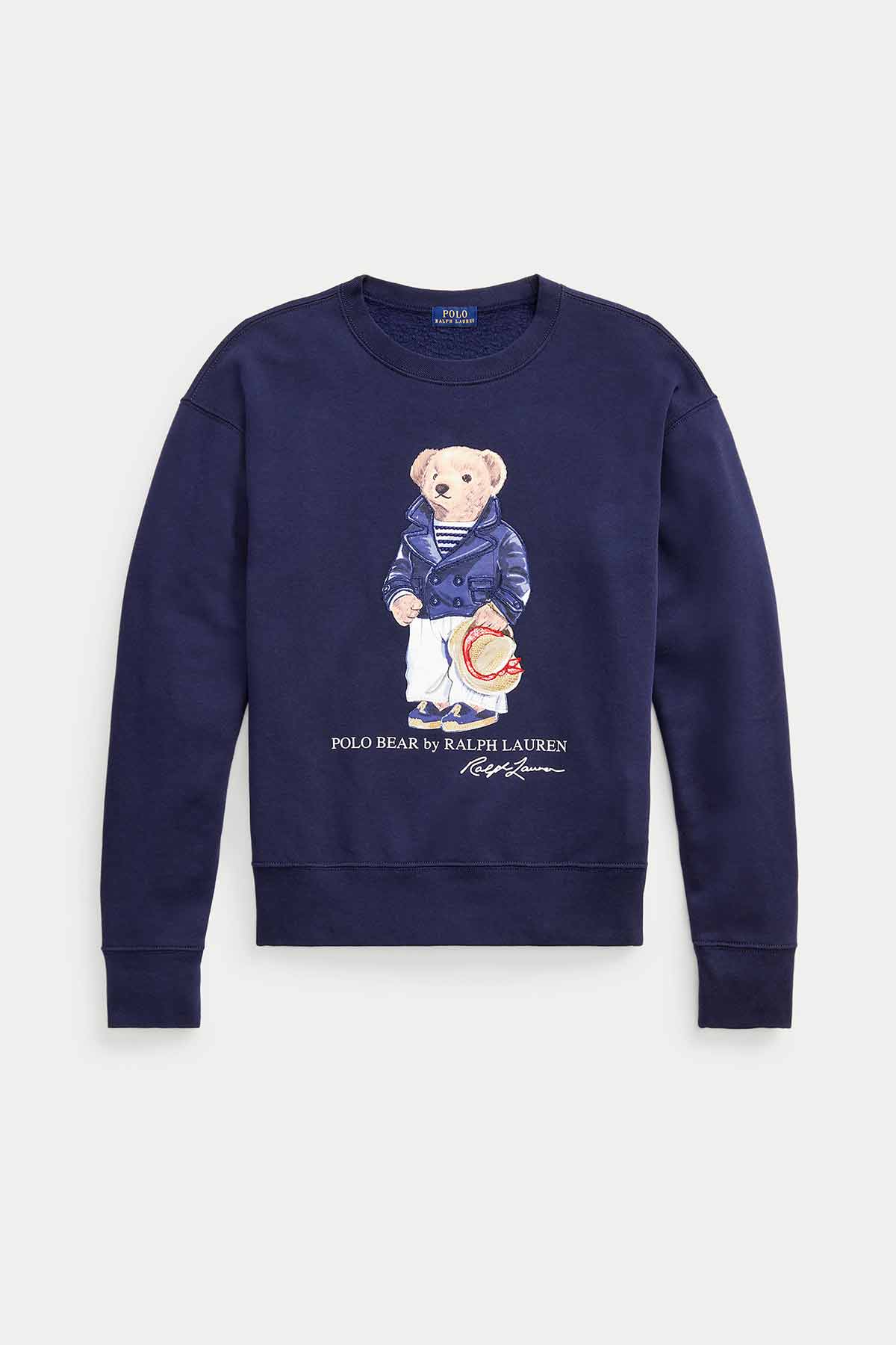 Polo Ralph Lauren Yuvarlak Yaka Polo Bear Sweatshirt-Libas Trendy Fashion Store