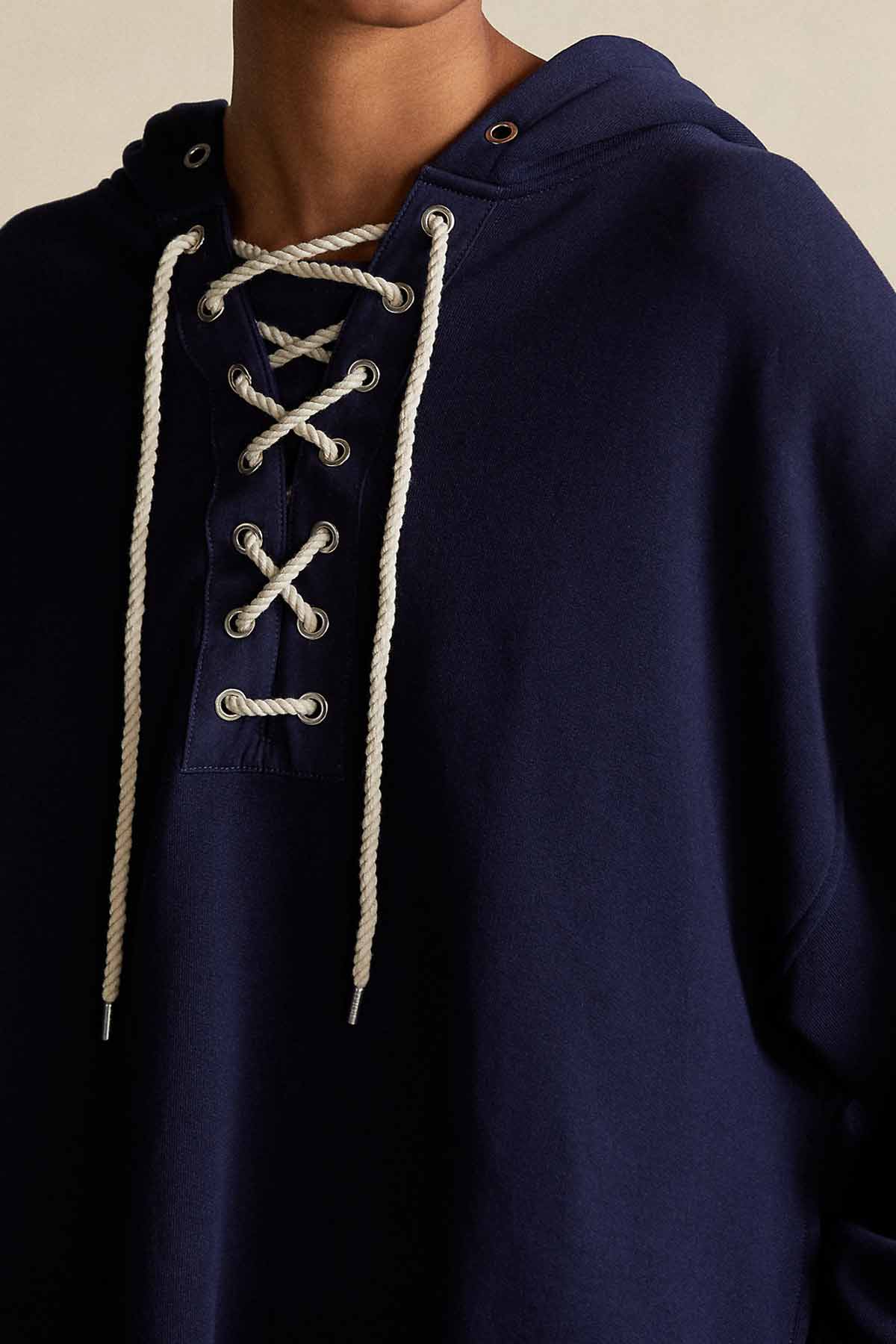 Polo Ralph Lauren Rahat Kesim Yırtmaçlı Sweatshirt-Libas Trendy Fashion Store